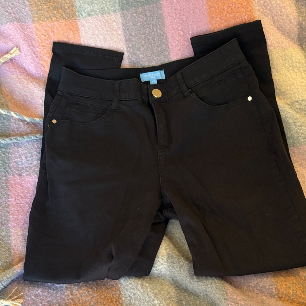Draper James Classic Black Women's Jeggings